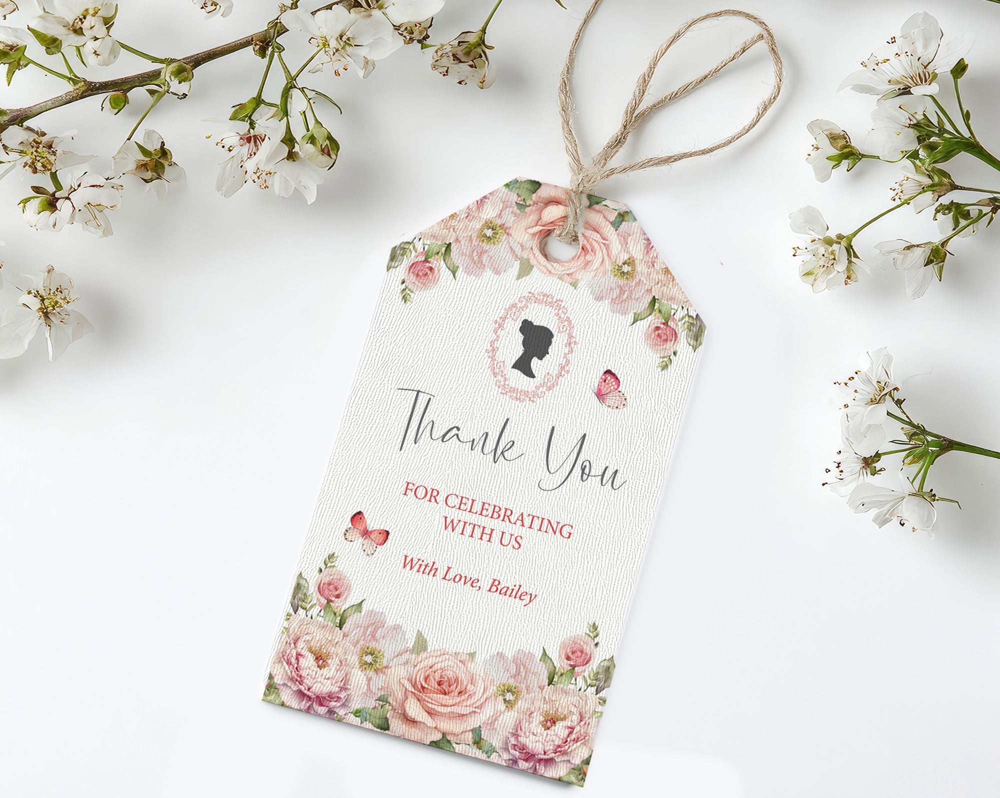 Regency Favor Tags and Labels
