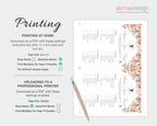 How to print your pink bridal shower games