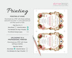 printing instructions for the princess royal high tea party invitation