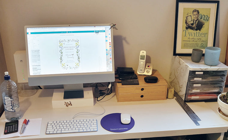 a photo of my office